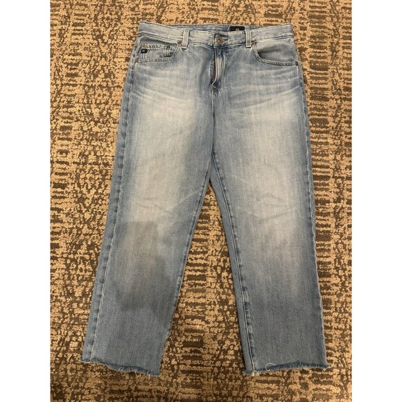 AG adriano goldschmied jeans womens 28 Ex-boyfriend Slouchy Slim. Light Wash - Picture 6 of 6